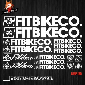 Bicycle Frame Decal Stickers  FITBIKE-02